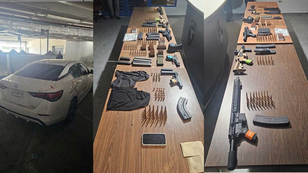  Arrestan a dos hombres armados hasta los dientes en Naguabo 