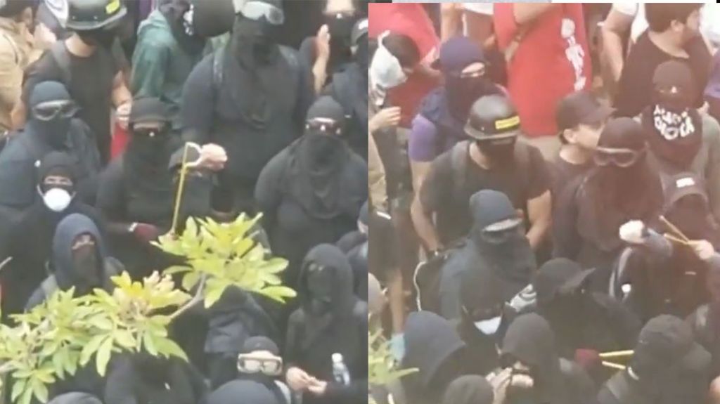  Video: Quedaron “retrataooo” los que rompieron las ventanas del edificio de Liberty en Hato Rey 