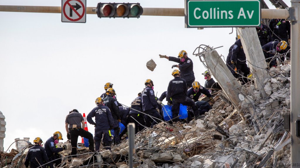  La cifra de muertos por el derrumbe de edificio de Miami aumenta a 78 