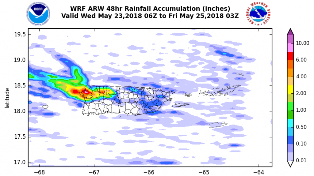  Temperaturas m&aacute;s calurosas y aguaceros hacia el &aacute;rea metropolitana y noroeste, esta tarde 
