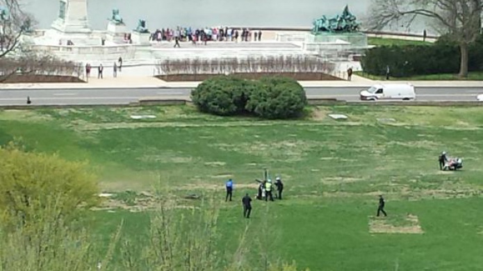 EE.UU.: Detienen a un hombre que aterrizÃ³ un helicÃ³ptero en cÃ©sped del Capitolio
