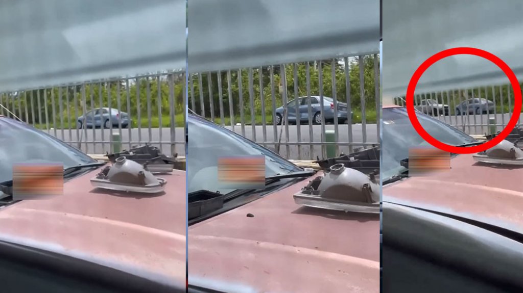  Video: Conductor &ldquo;Desquiciado&rdquo; en Can&oacute;vanas choca varias veces un auto 