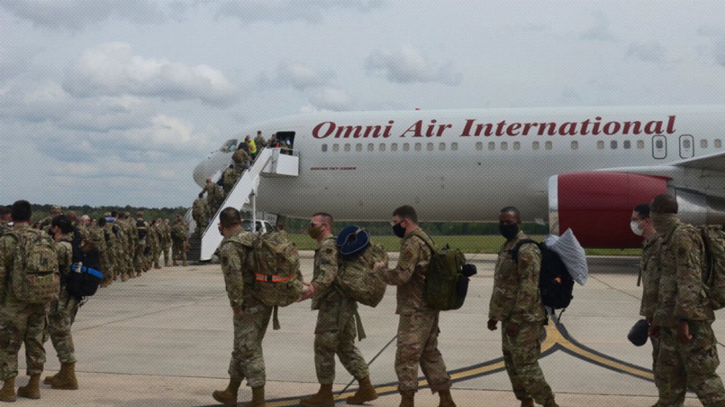  EE.UU. despliega en Arabia Saudita aviones de combate F-16 de la Guardia Nacional 