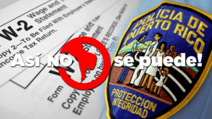 Mañana entregaran las W-2 de los policias estatales