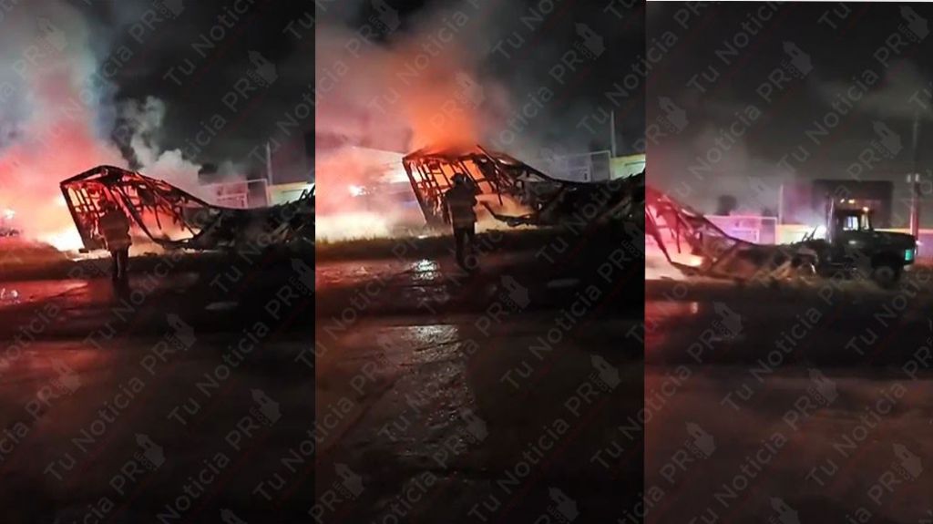  Video en estos momentos cami&oacute;n se incendia en la carretera n&uacute;mero una de San Juan a Caguas 