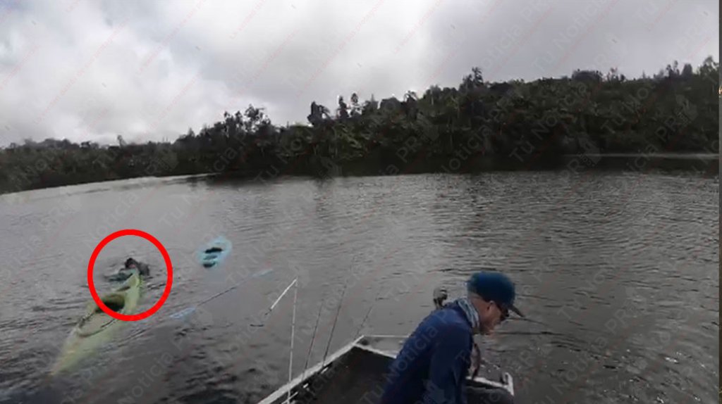  En video momento en que joven les salva la vida a 2 mujeres en lago de Cayey 
