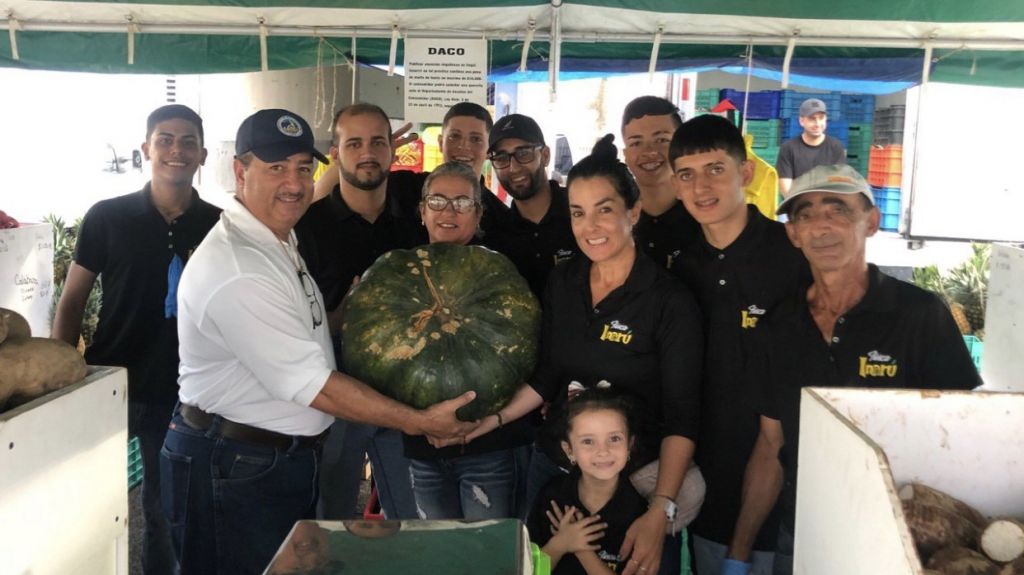  Cosechan calabaza de casi 60 libras en el sur 