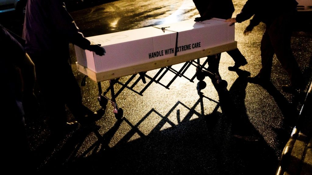  Funerarias de Nueva York intensifican el uso de ata&uacute;des de cart&oacute;n para cremaciones 