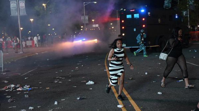 Caos en concierto de hip-hop en el estadio MetLife en Nueva Jersey 