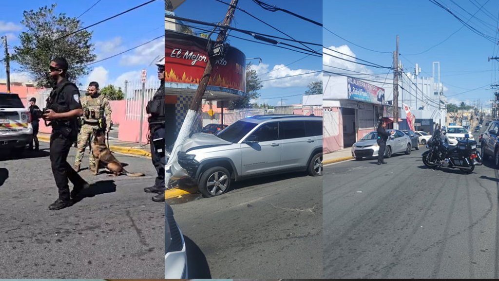  Video: Huian de los municipales de Carolina y se estrellaron frente al cuartel de los municipales de San Juan 