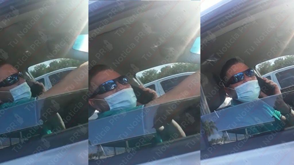  Video: Momento en que alcalde de Cata&ntilde;o se mete dentro de una guagua para evitar ser arrestado durante operativo 