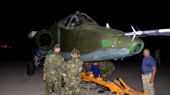 Aviones de guerra rusos llegan a Iraq para el combate contra ISIS