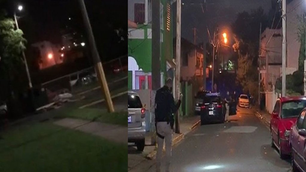  Video: Hombres tiroteados anoche en Santurce andaban en una guagua robada 