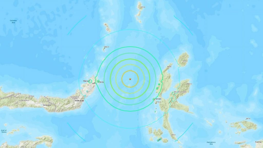  Alerta de tsunami en Indonesia tras un terremoto de magnitud 7,1 