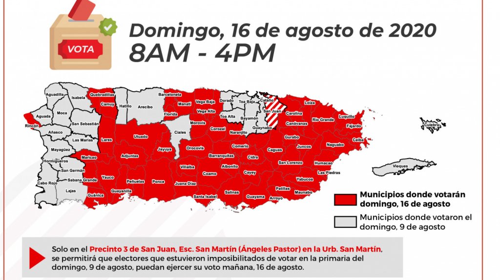  Sin contratiempos apertura de Centros de Votaci&oacute;n de la Primaria del PPD 