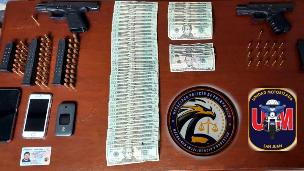  Un arrestado con una pistola en residencial de San Juan 