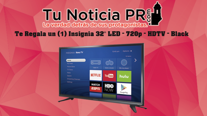 RegÃ­strate y Gana un TV LED de 32 pulgadas "Gratis"