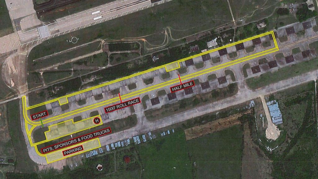  Puertos arrienda &aacute;rea del aeropuerto de Aguadilla para carreras de media milla 