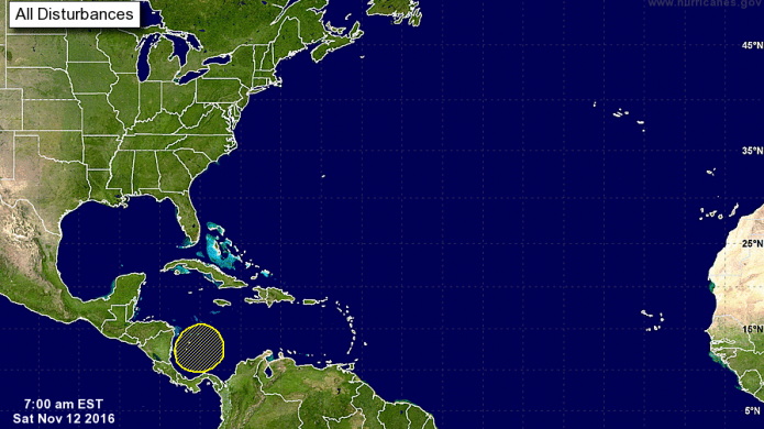 Posible desarrollo gradual de un ciclÃ³n, en el suroeste del Caribe...