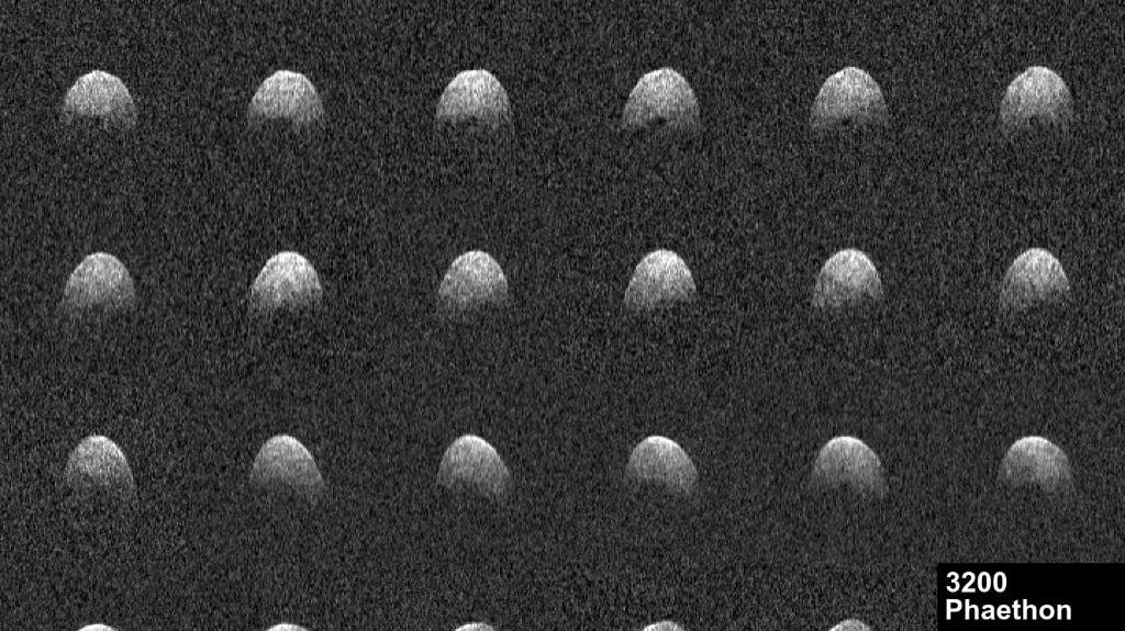 Radiotelescopio de Arecibo capta nuevas imÃ¡genes de peligroso asteroide 3200 Phaethon