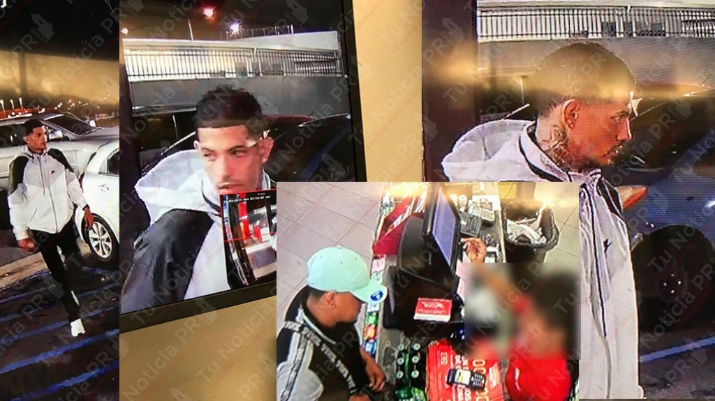  Mas fotos y nuevo video de &ldquo;cacos&rdquo; que saltaron gasolinera en Carolina 