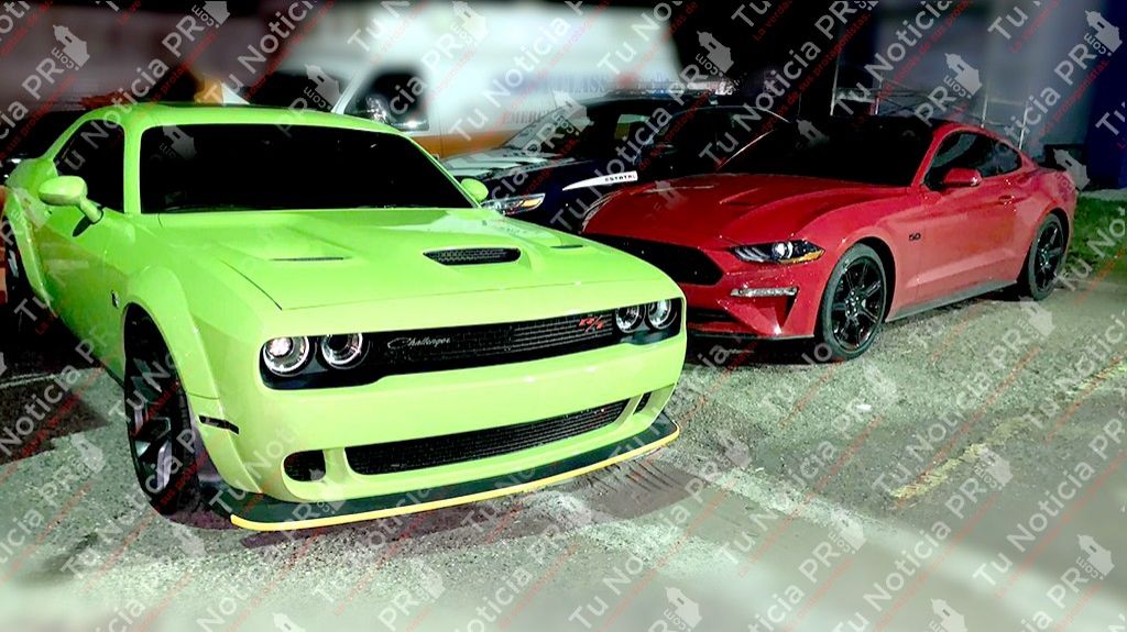  Fotos: El del Mustang &ldquo;cuadraba&rdquo; con el del Challenger en Cabo Rojo, los dos perdieron, &ldquo;La patrulla los alcanzo&rdquo; 
