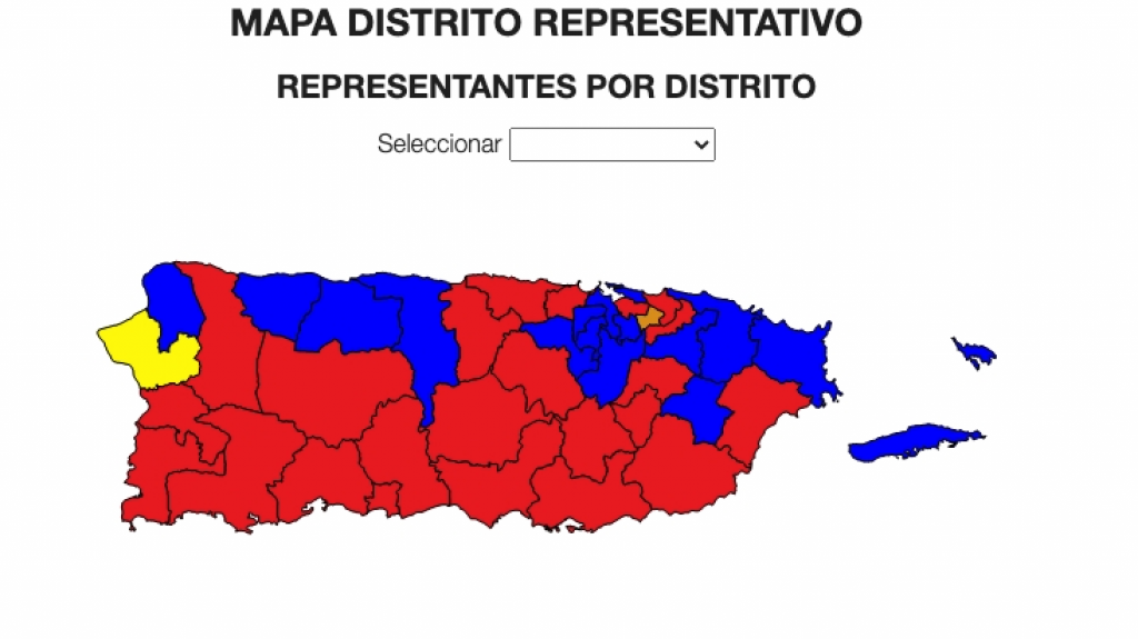  Cambios en los distritos representativos 