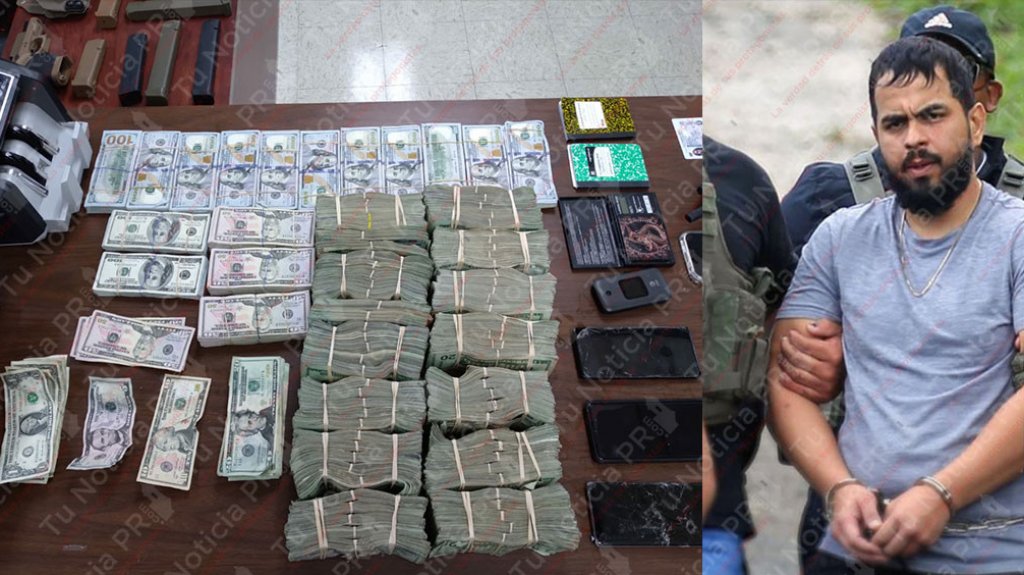  Fotos: Estilo &ldquo;Pablo Escobar&rdquo;, Wassa estaba escondido en el monte de Orocovis con mucha droga y miles de d&oacute;lares 