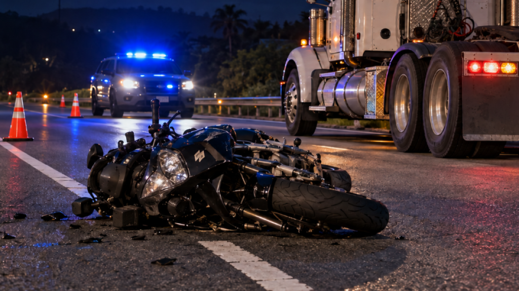  Identifican a motociclista que muri&oacute; tras chocar contra cami&oacute;n en la PR-22 en Vega Baja 