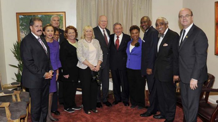 RaÃºl Castro se reÃºne con congresistas y habla en la ONU