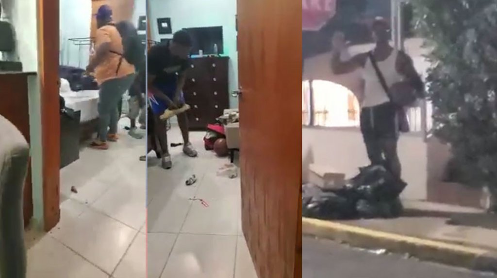  Video: Momento en que dueño de apartamento en San Juan “Tira a la calle” a turistas “puercos” 
