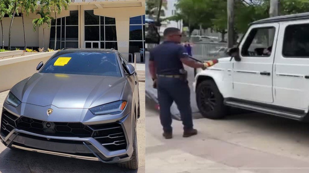  Video: Momento en que ocupan carros lujosos de influencer 