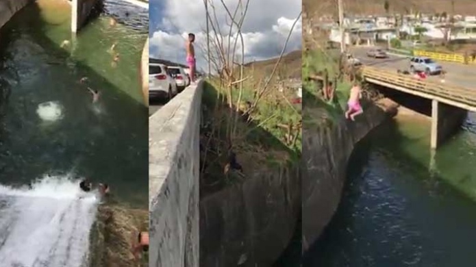 Video: JÃ³venes en Caguas descubren un paraÃ­so luego del huracÃ¡n Maria 