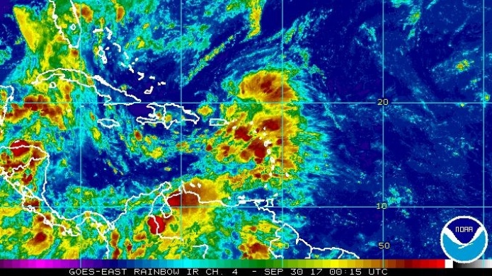 Abundante nubosidad y precipitaciÃ³n en el pronÃ³stico de este fin de semana.