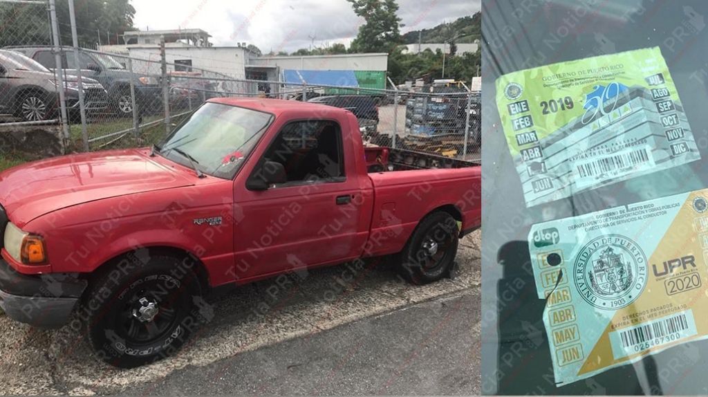  Arrestado en Caguas con un marbete robado 