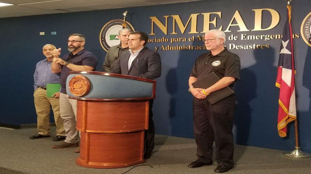  NMEAD se re&uacute;ne con alcaldes ante paso de Beryl por Puerto Rico 