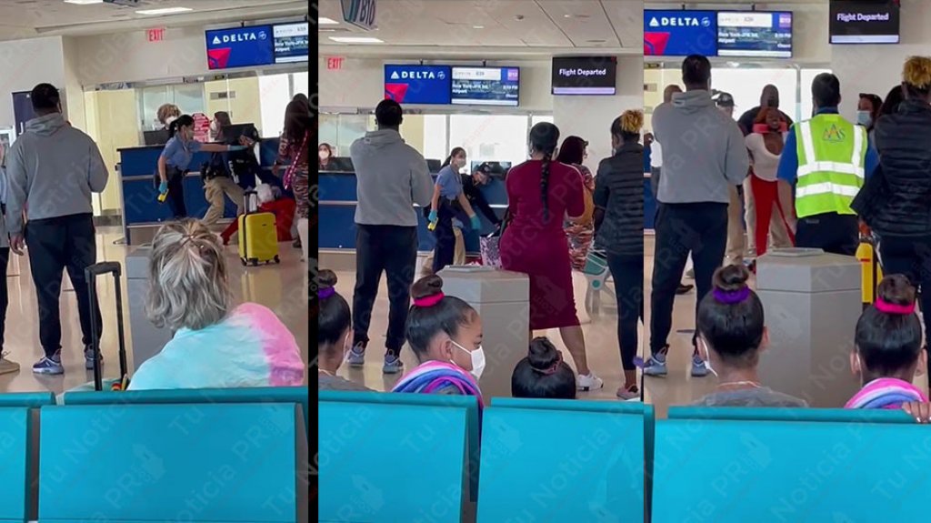  Video: Otra turista &ldquo;Guapetona&rdquo; en el aeropuerto Luis Mu&ntilde;oz Mar&iacute;n agrede empleados y polic&iacute;as 