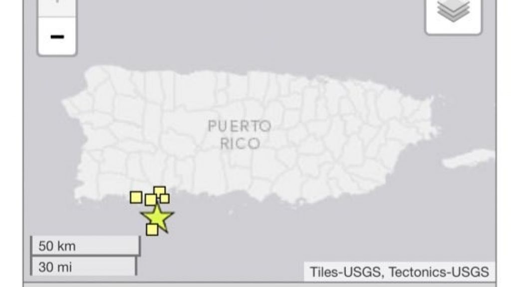  Temblor con magnitud 5.2 se siente a través del país 