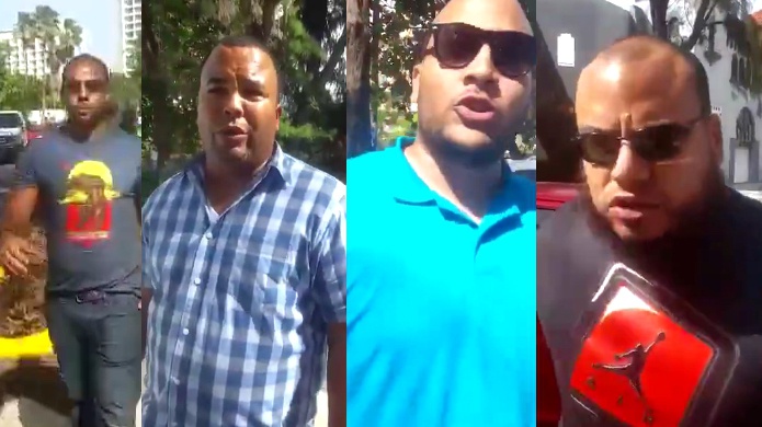 Video: Taxistas violentos forman revolú con chofer de Uber frente al Caribe Hilton y lo agreden 
