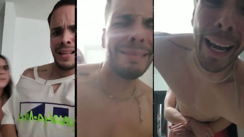  Videos muestran como un hombre es agredido por su esposa en Bayam&oacute;n y lo incre&iacute;ble, lo arrestan a el 