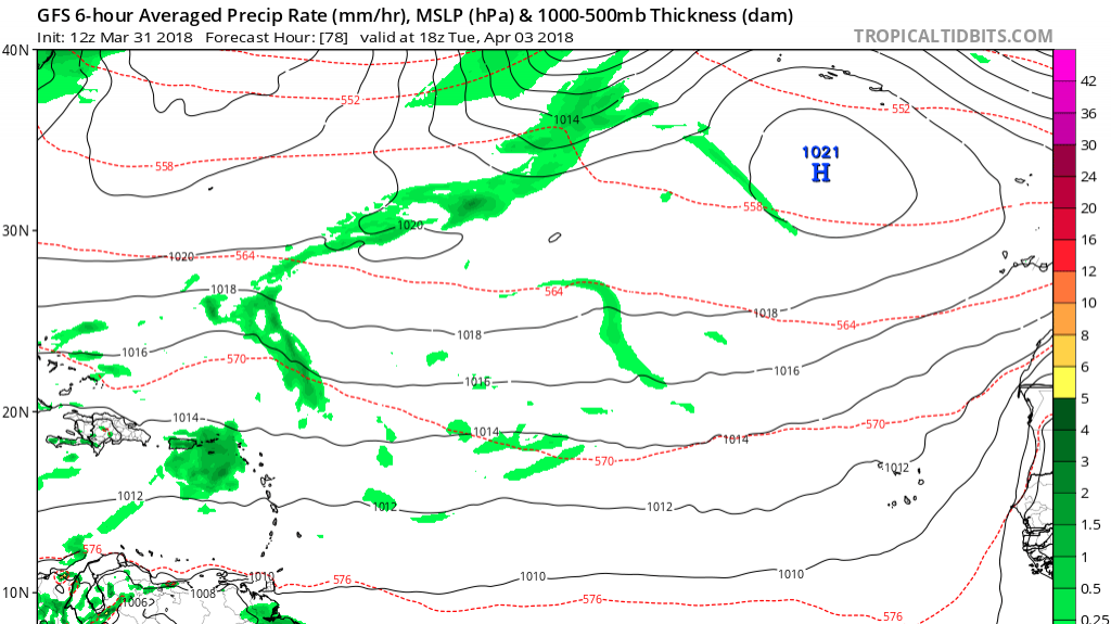  Lluvias aisladas hasta el martes, cuando incrementar&aacute; la inestabilidad a ra&iacute;z de una vaguada 
