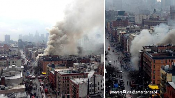 Una fuerte explosiÃ³n en Nueva York deja varios heridos