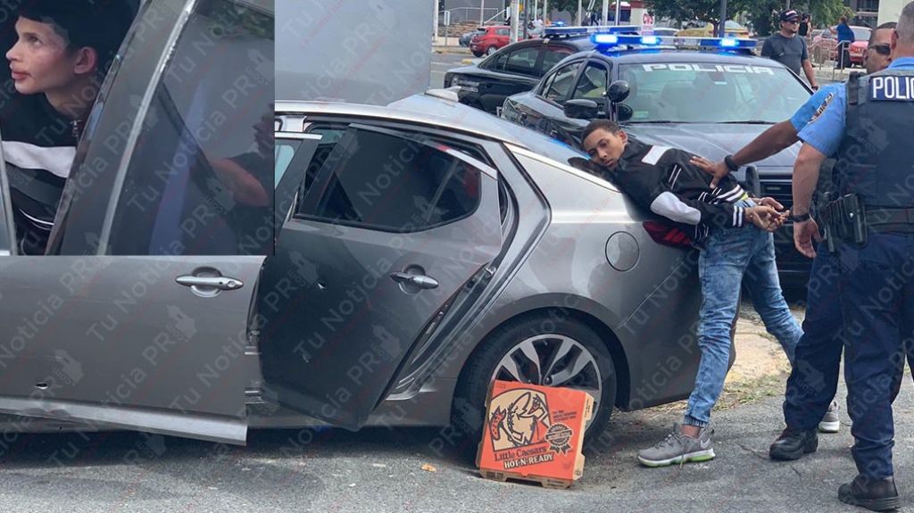  Video: Estos &ldquo;chamaquitos&rdquo; llegaron a un local en Rio Piedras y asaltaron a todos los clientes y luego enfrentaron la polic&iacute;a en Hato Rey 