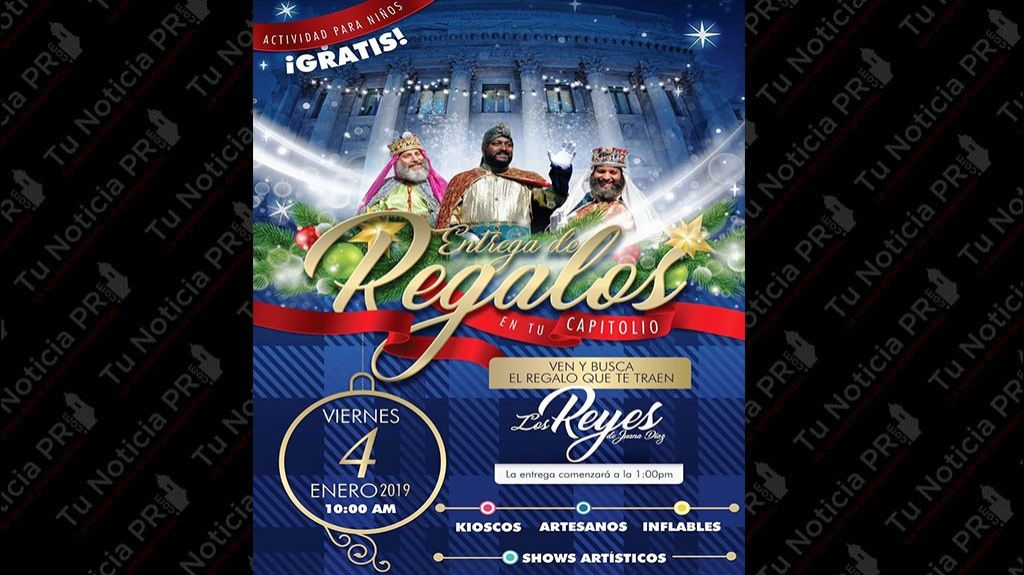  Reyes Magos de Juana D&iacute;az llegar&aacute;n el viernes al Capitolio 