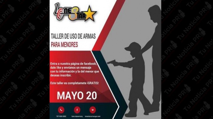 Cien niÃ±os inscritos en taller sobre uso y manejo de armas