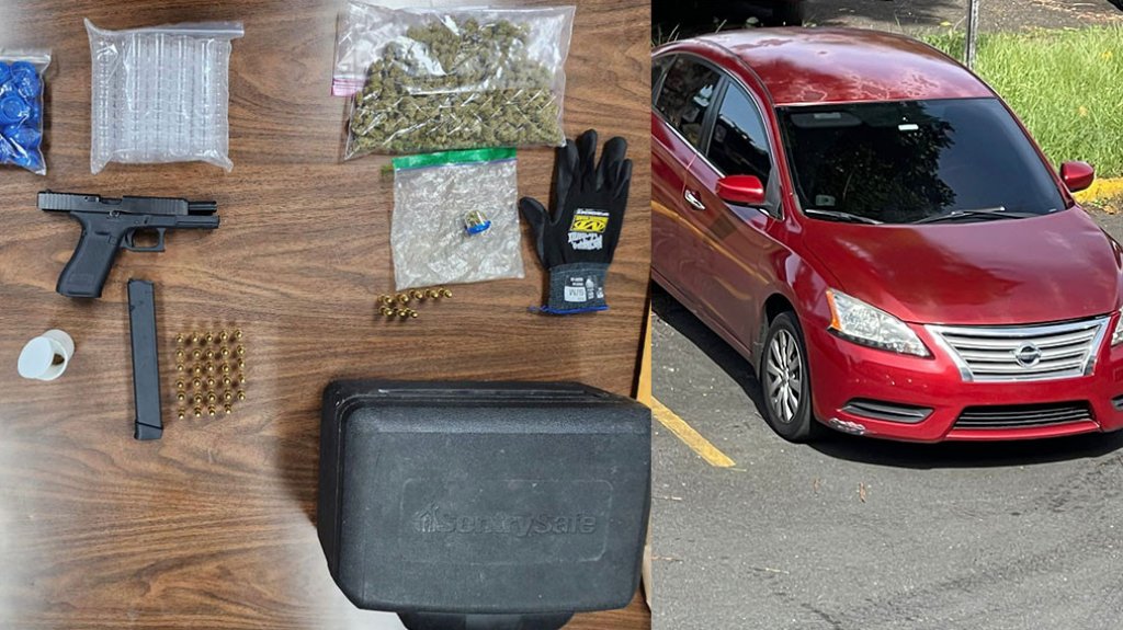  Se va con los federales arrestado con una pistola autom&aacute;tica en Toa Baja 