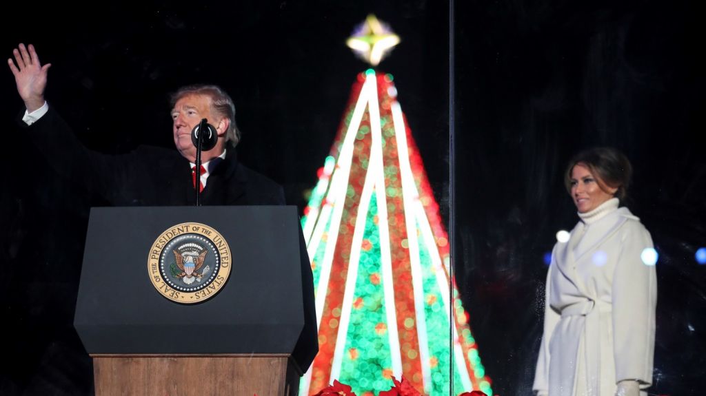 Trump desea una feliz Navidad a diferentes unidades del ej&eacute;rcito en el mundo 
