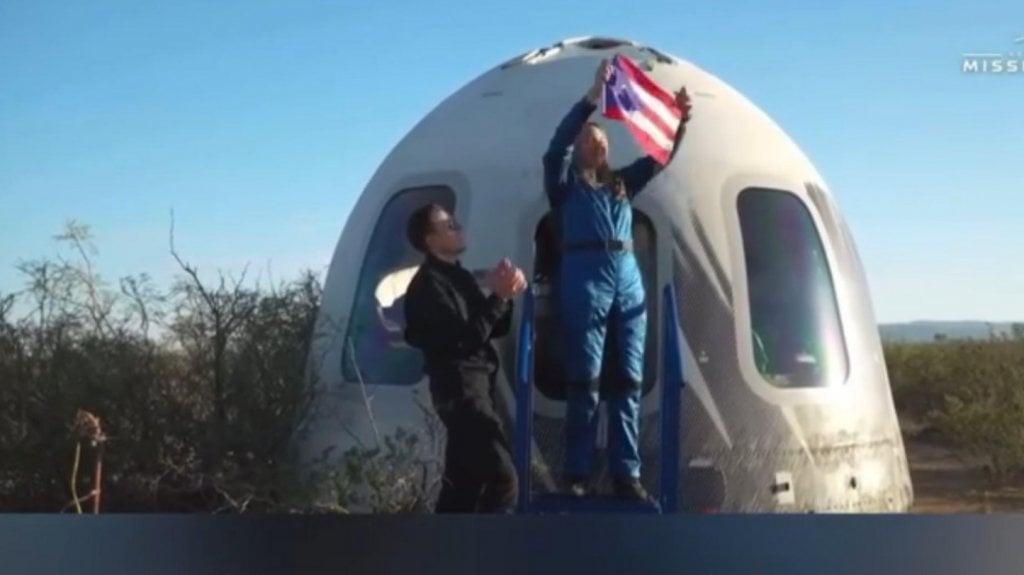  Video: Meteoróloga Deborah Martorell logra exitoso viaje al espacio 