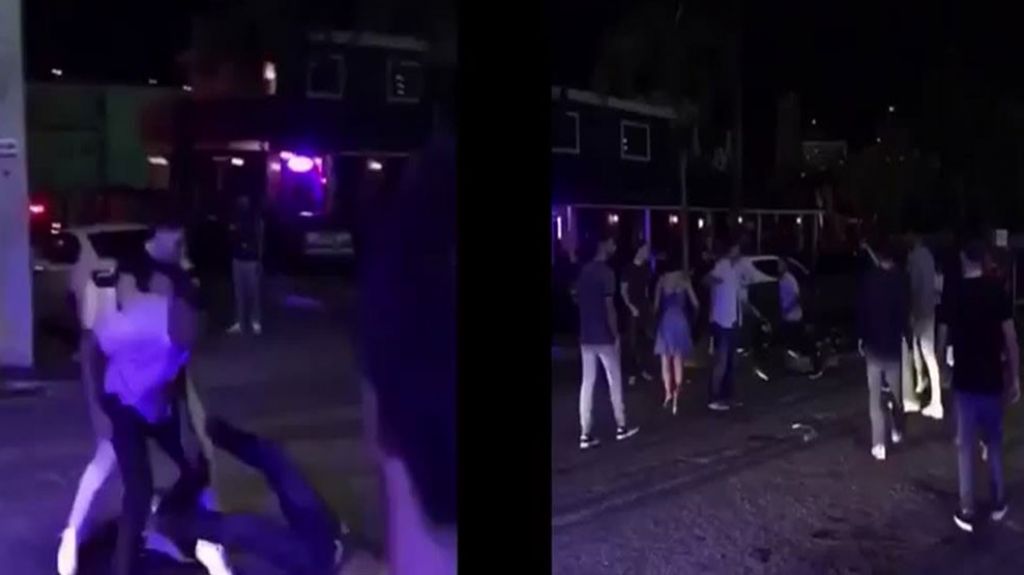  Video: 3 voleibolistas a "puño limpio" en la placita de Santurce 