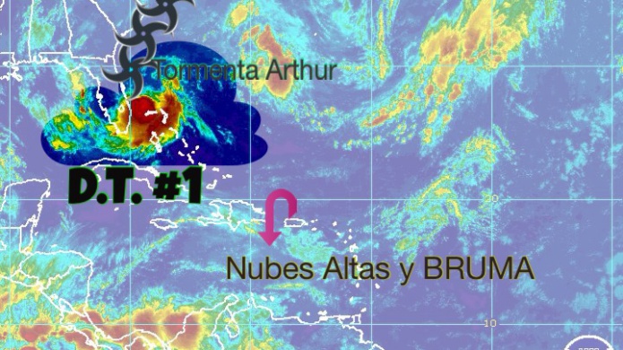 Costa Este de Estados Unidos vigila a la DepresiÃ³n Tropical #1, mientras que en la isla regresa el calor y la bruma....
